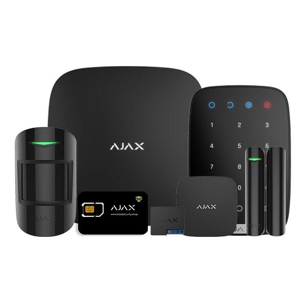Kit sistem alarmă wireless Ajax Start MotionProtect & WallSwitch (BL)