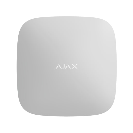 Ajax Hub 2 - centrala de control a sistemului de alarma - alba