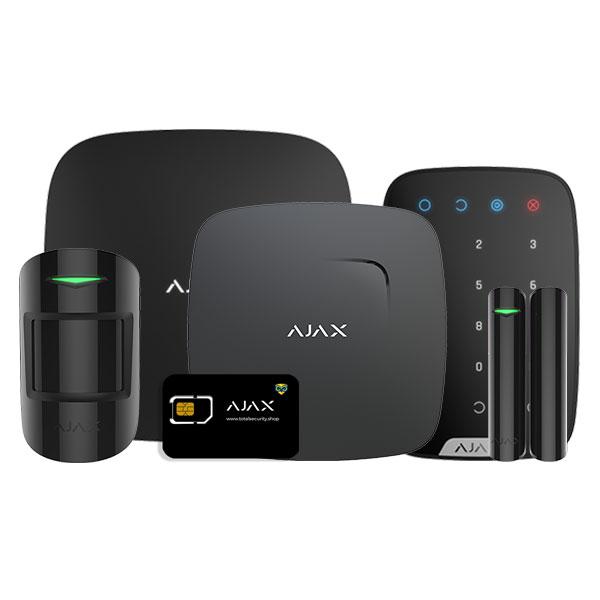 Kit sistem alarmă wireless Ajax Start MotionProtect & FireProtect (BL)