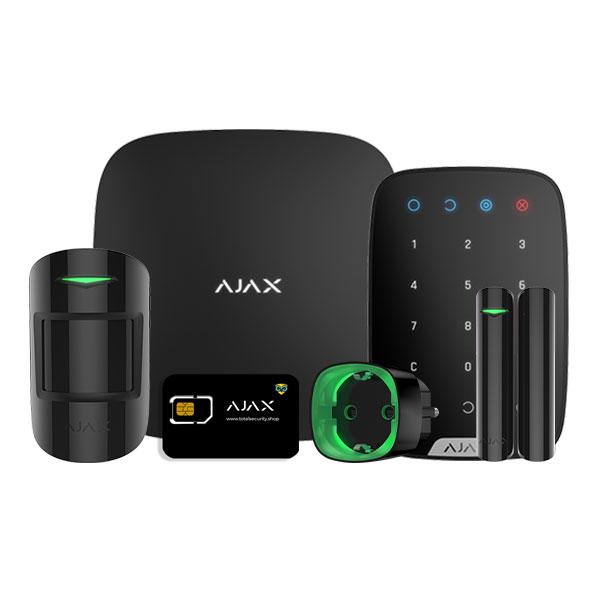 Kit sistem alarmă wireless Ajax Start MotionProtect &amp; Socket