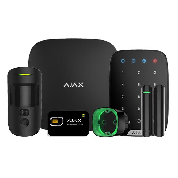 Kit sistem alarmă wireless Ajax Start MotionCam &amp; Socket