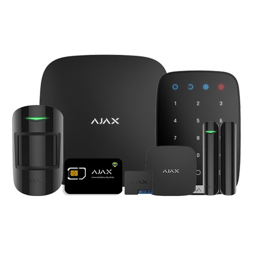 Kit sistem alarmă wireless Ajax Start MotionProtect & WallSwitch